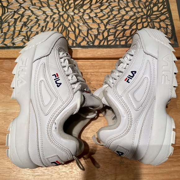 Fila women’s disruptor 2 white size 6.5 - Picture 5 of 5